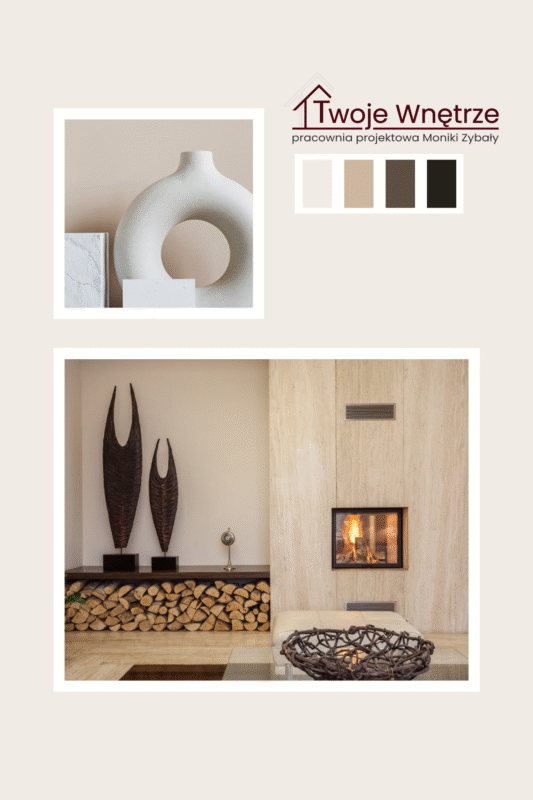 jak dobrać odpowiednio materiały i kolory we wnętrzu moodboard
